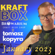 January 2023 KraftBox – Browarium x Tomasz Kopyra (Zestaw 12 piw) - Browarium